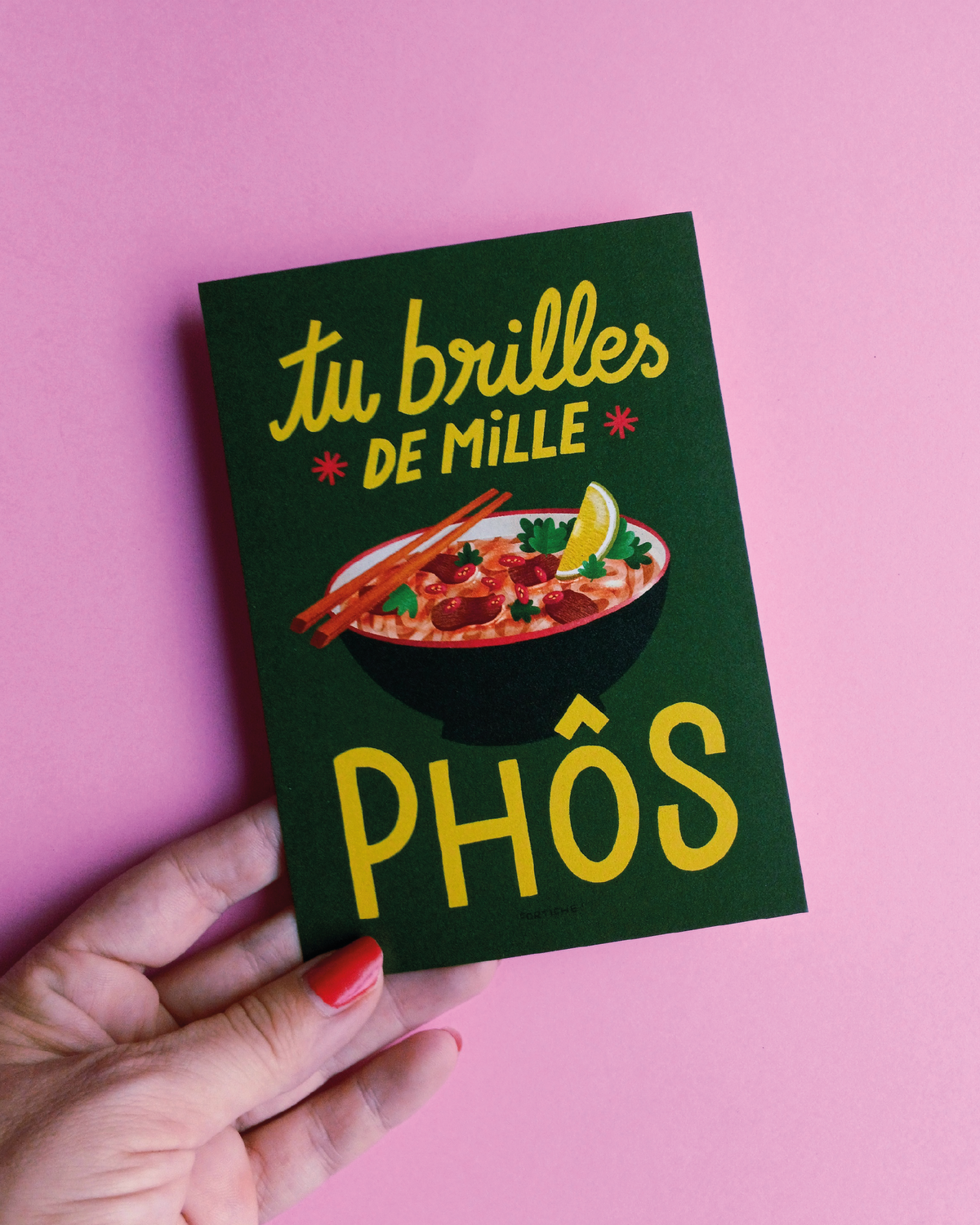 Carte fortiche : « De mille phôs »