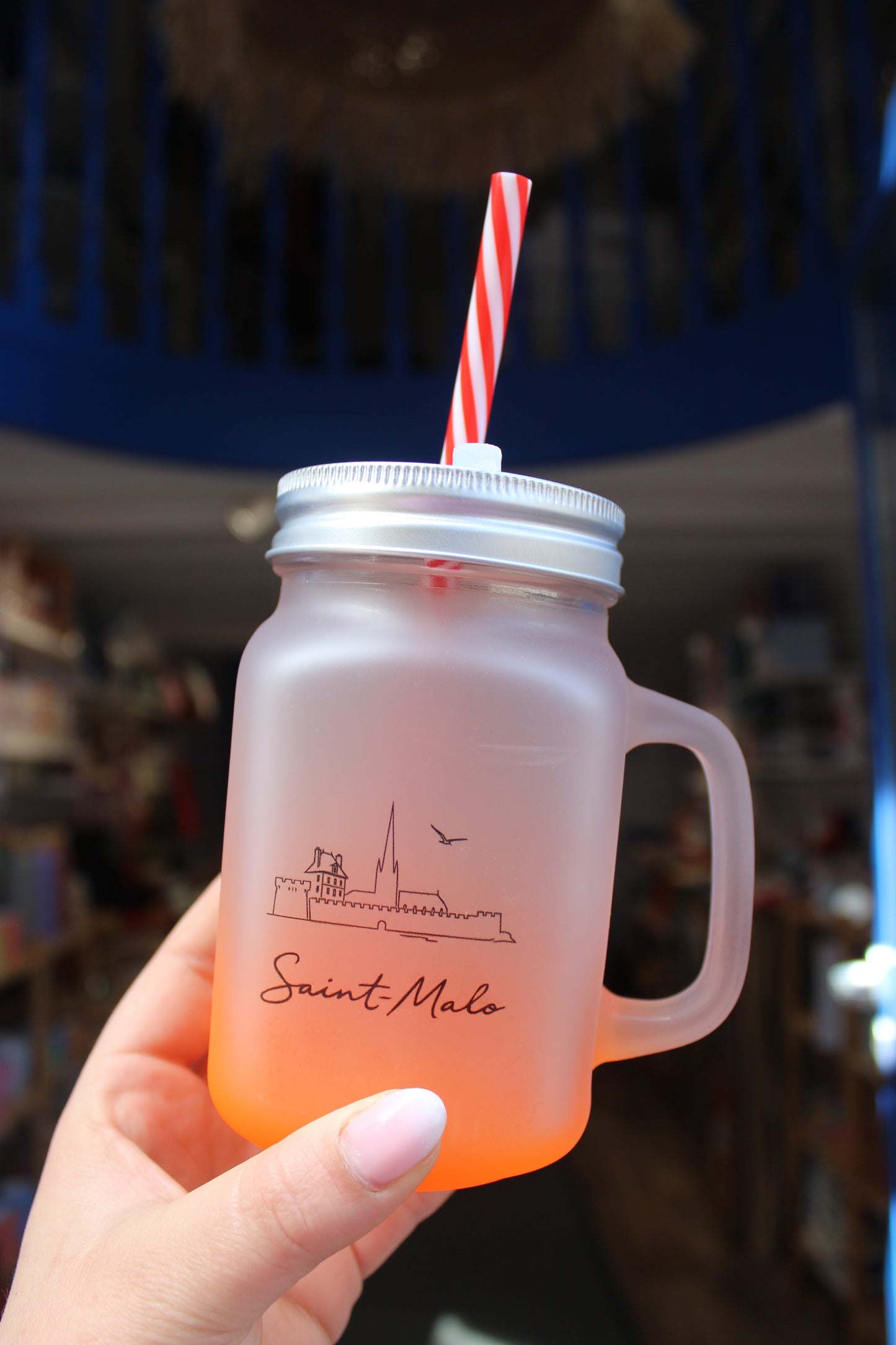 Mason jar Saint Malo
