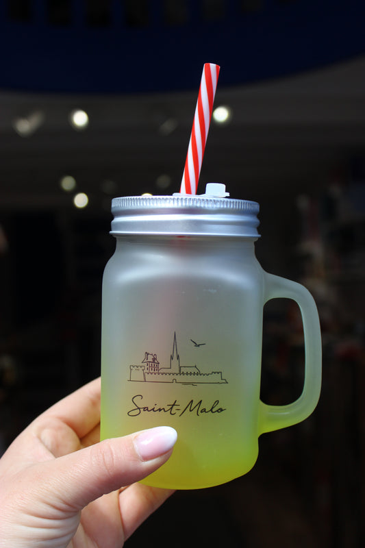 Mason jar Saint Malo