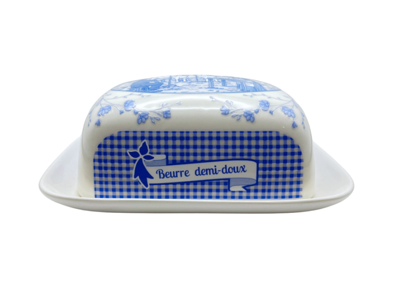 Beurrier breton en porcelaine Demi-Doux – Take a Breizh