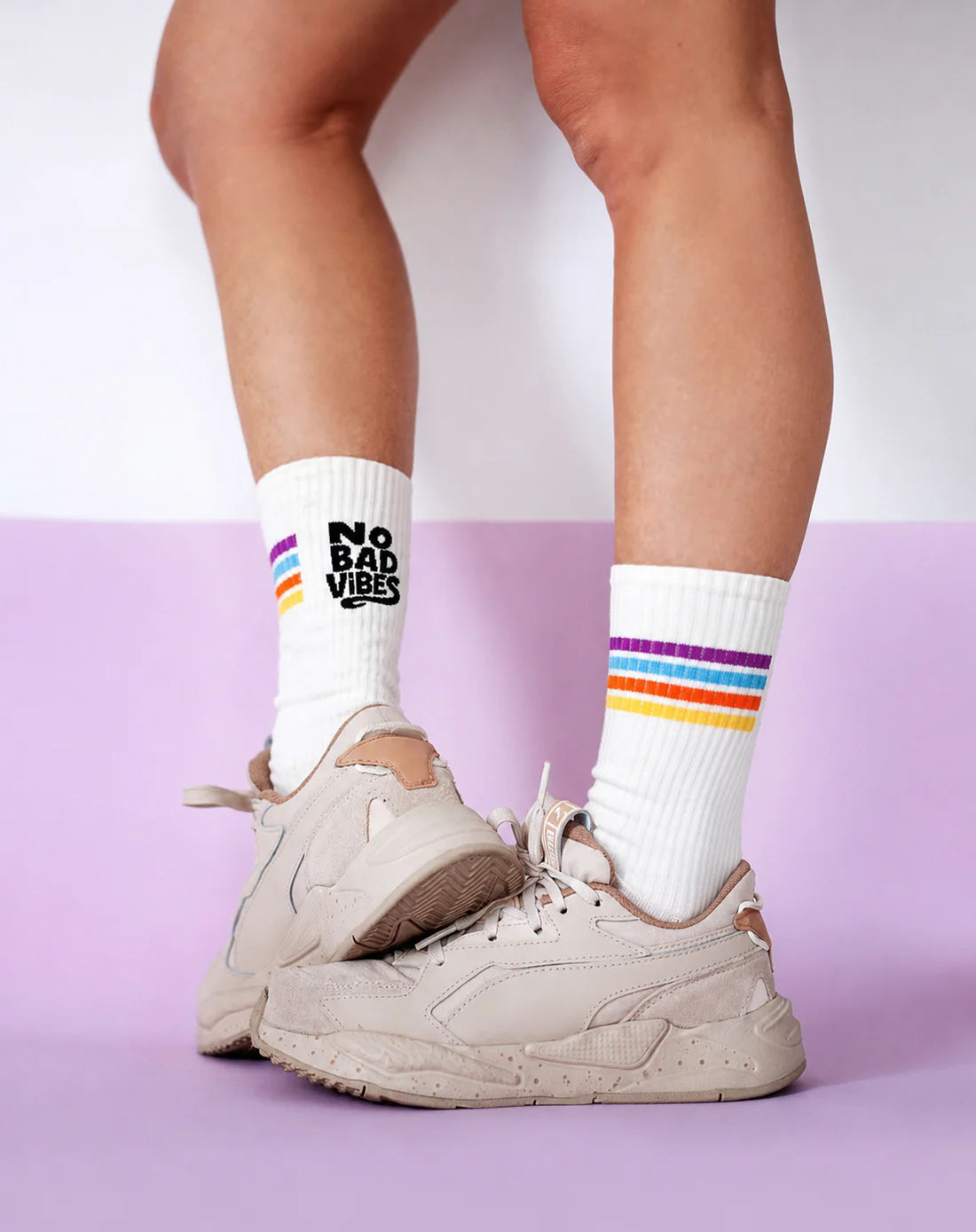 Chaussettes Pegada " No bad vibes "