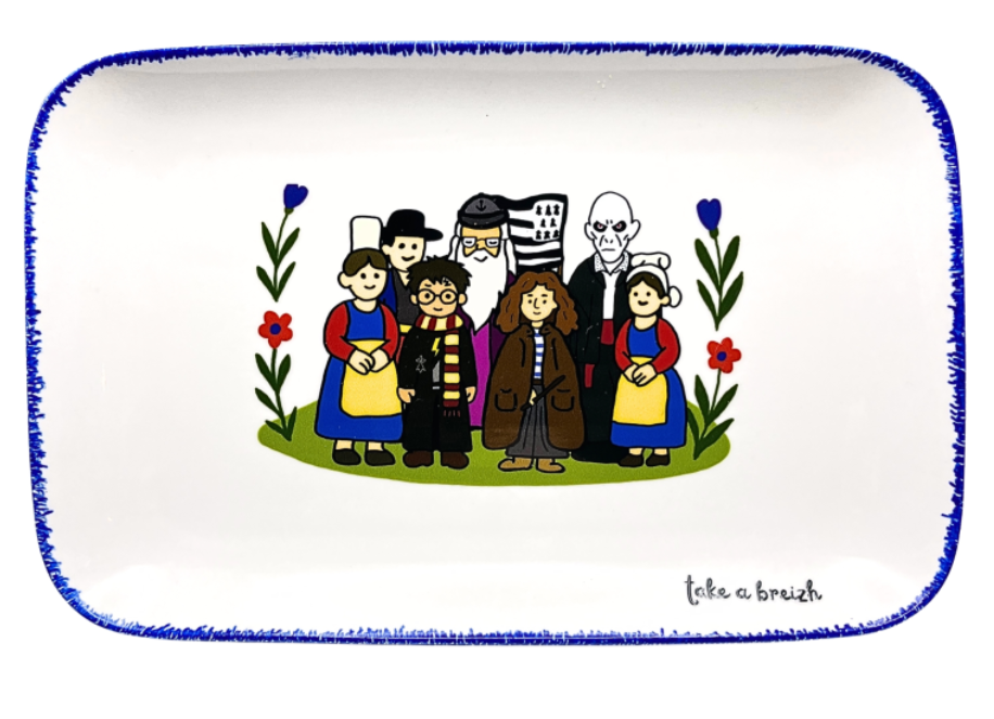Vide-poche breton en porcelaine Guest in Breizh – Take a Breizh