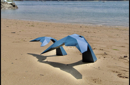 Kit origami queues de baleines 3D