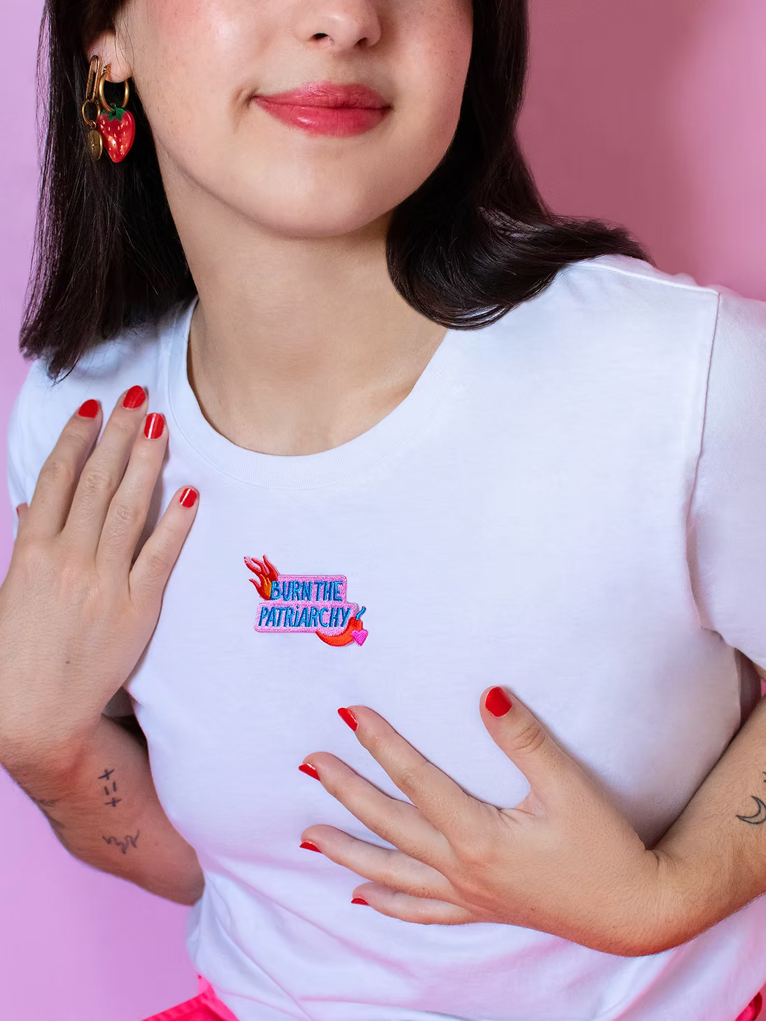 Patch thermocollant "Burn the patriarchy"