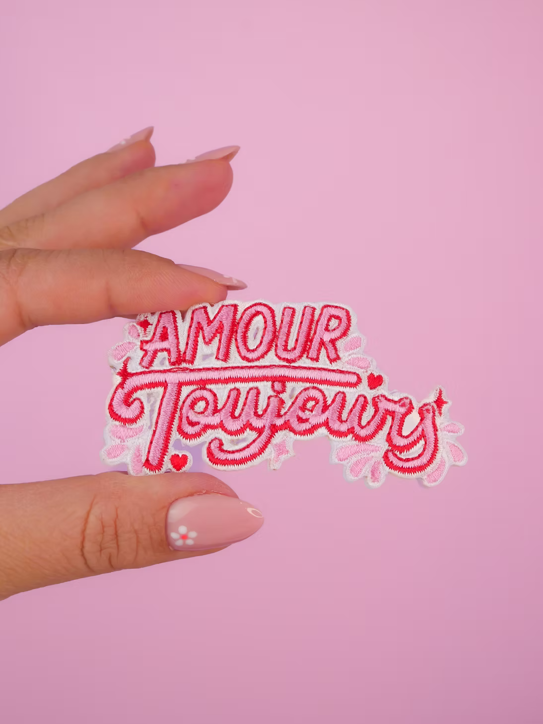 Patch thermocollant "Amour toujours"