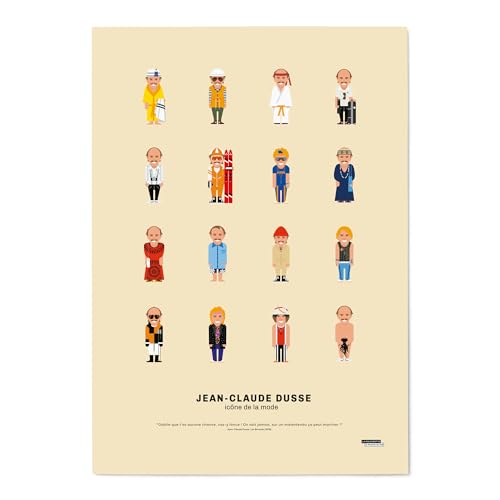 Affiche La majorette à moustache " Jean-Claude Dusse"