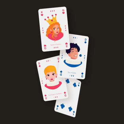 Bataille Féministe - Le Classique Jeu de 52 Cartes Revisité