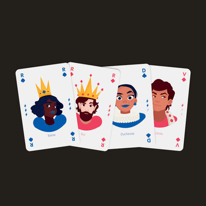 Bataille Féministe - Le Classique Jeu de 52 Cartes Revisité