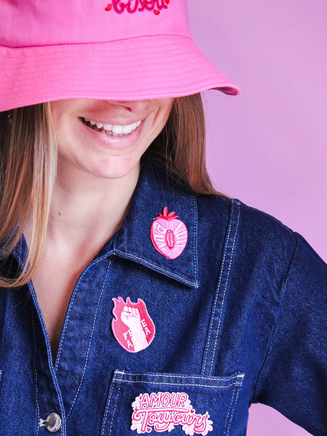 Patch thermocollant "Femme alpha"