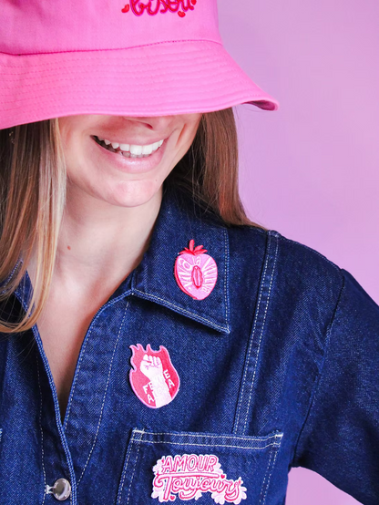 Patch thermocollant "Femme alpha"