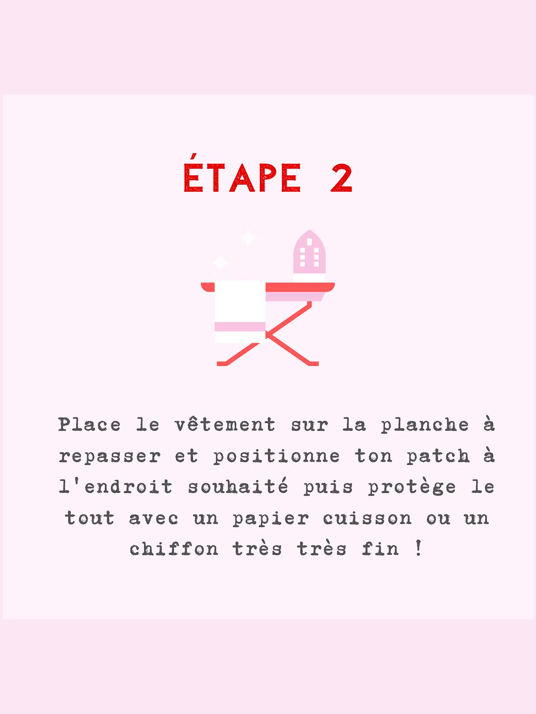 Patch thermocollant " Je m'en bats les ovaires "