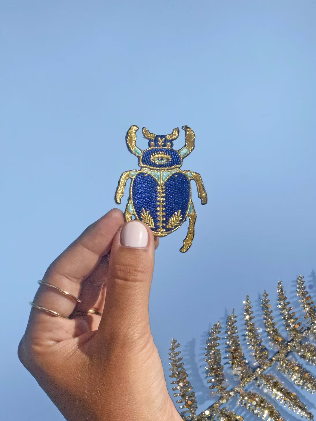 Patch thermocollant "Scarabée"