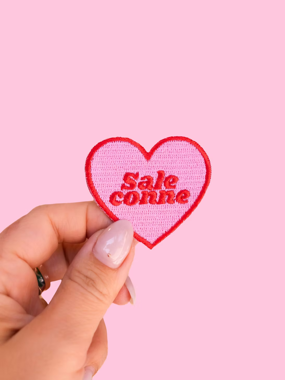 Patch " sale conne "