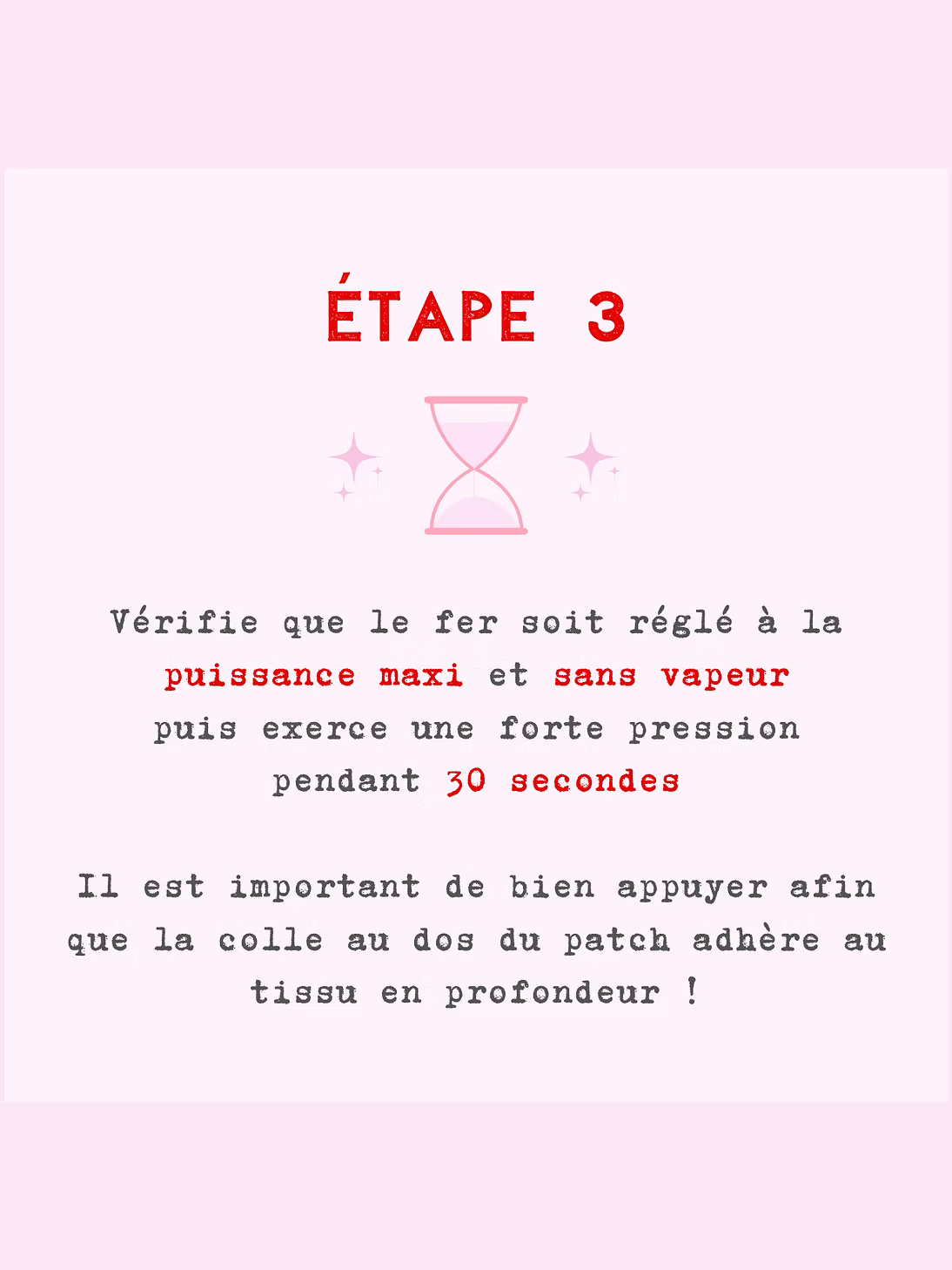 Patch thermocollant " Je m'en bats les ovaires "