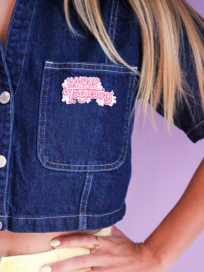 Patch thermocollant "Amour toujours"