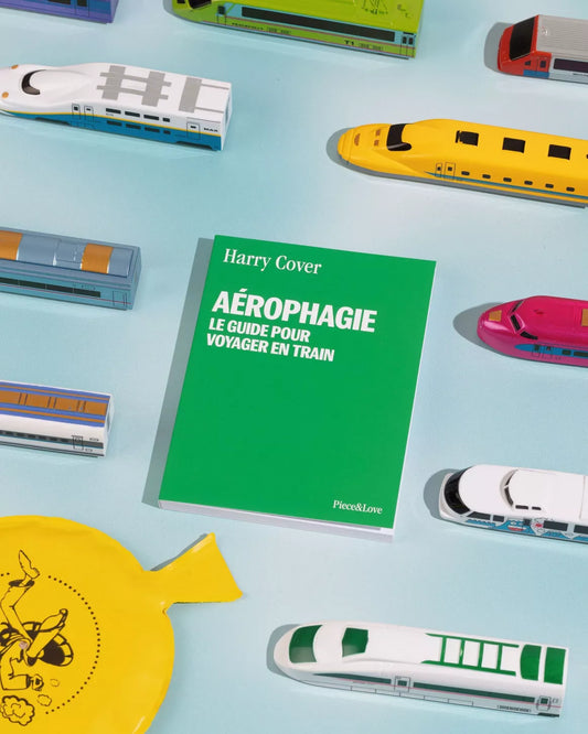 Le carnet discret " Aérophagie, le guide pour voyager en train "