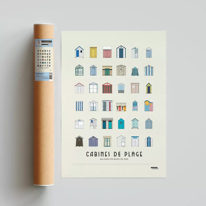 Affiches "La majorette à moustache"