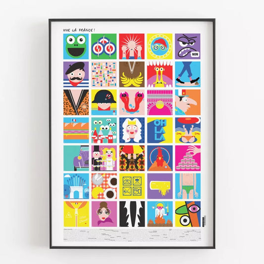 Affiche "Vive la France"