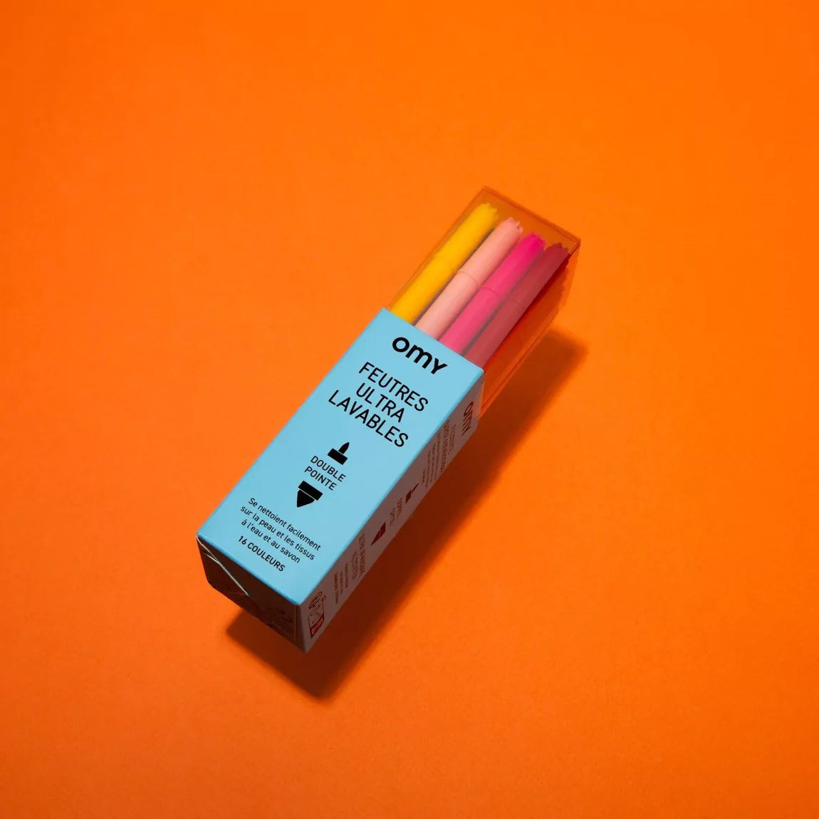 Boite de 16 feutres ultra lavables