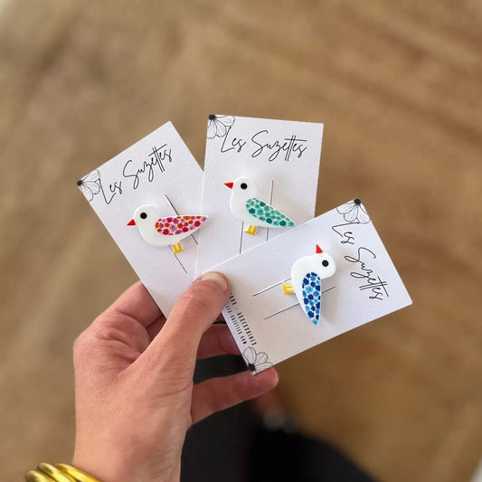 Broche "Oh my mouette"