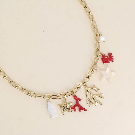 Colliers coquillages