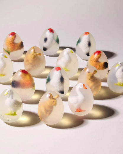 Savon ludique naturel : Oeufs de pâques
