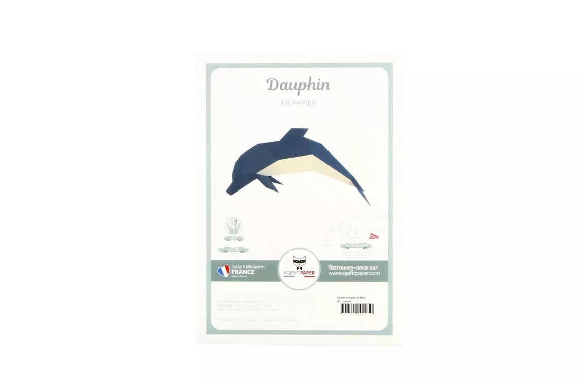 Kit origami dauphin