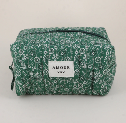 Grande trousse en coton Bohm Paris – AMOUR