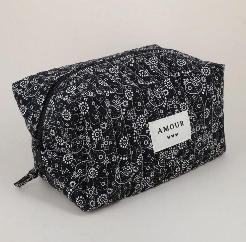 Grande trousse en coton Bohm Paris – AMOUR