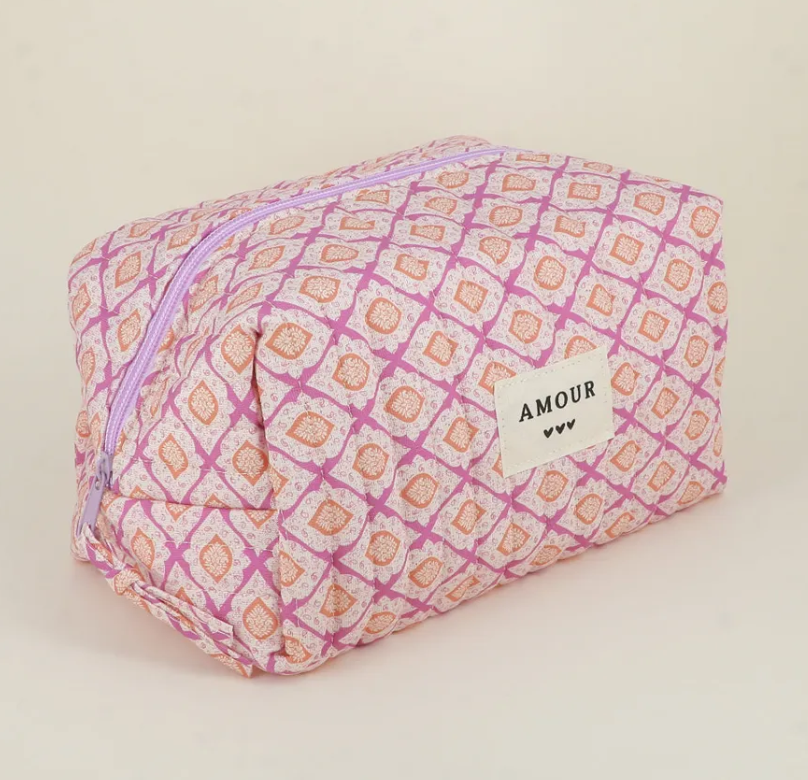 Grande trousse en coton Bohm Paris – AMOUR
