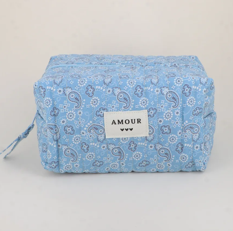 Grande trousse en coton Bohm Paris – AMOUR
