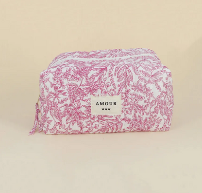 Grande trousse en coton Bohm Paris – AMOUR
