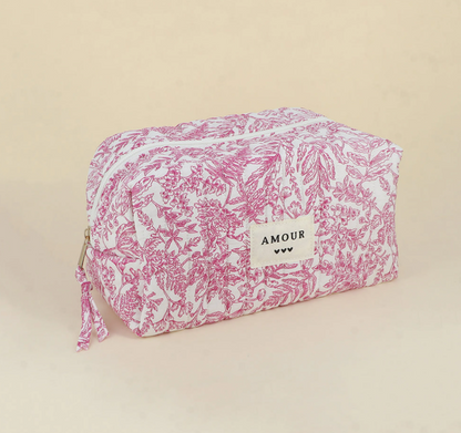 Grande trousse en coton Bohm Paris – AMOUR