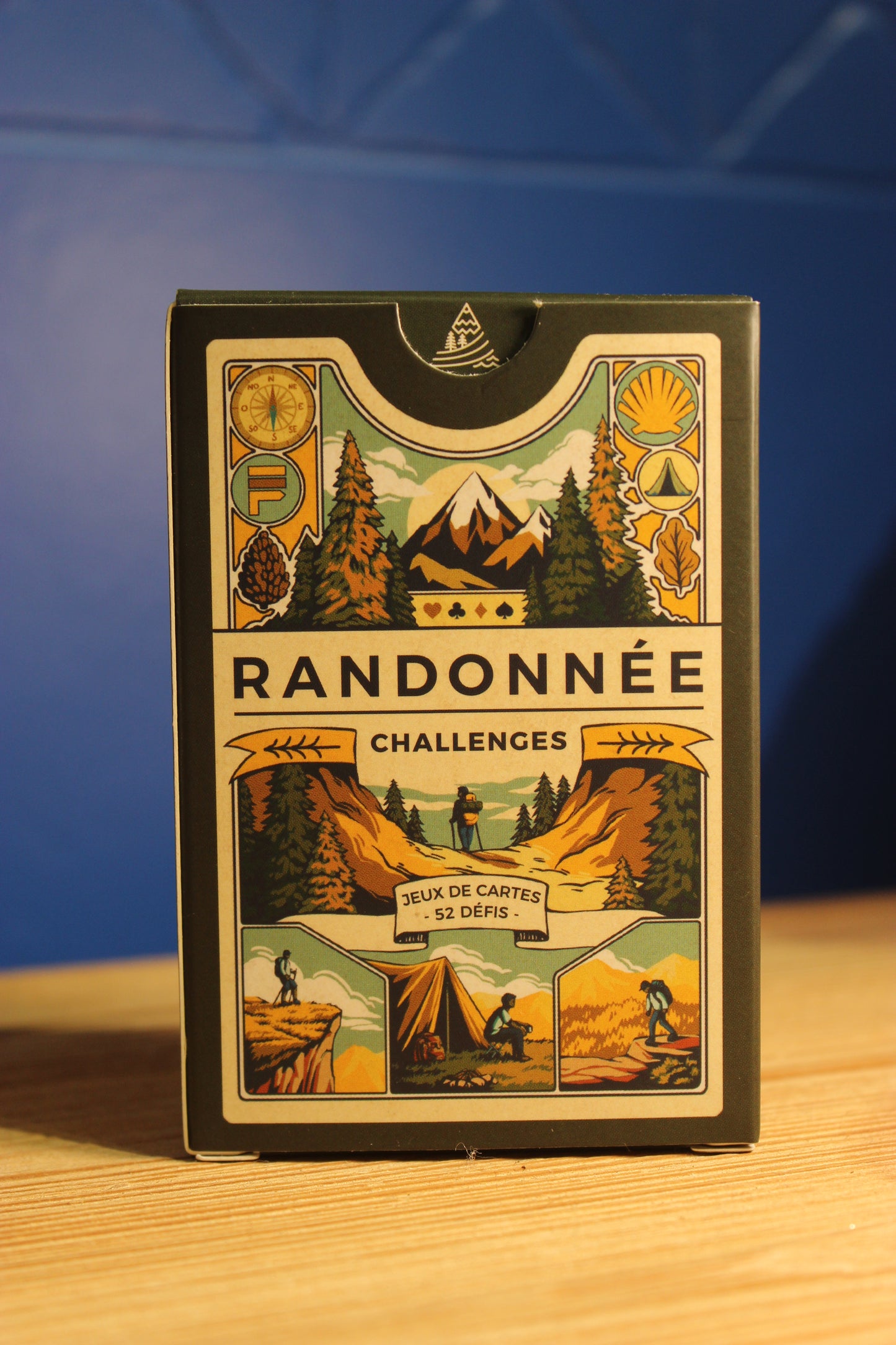 Jeux de cartes randonnée