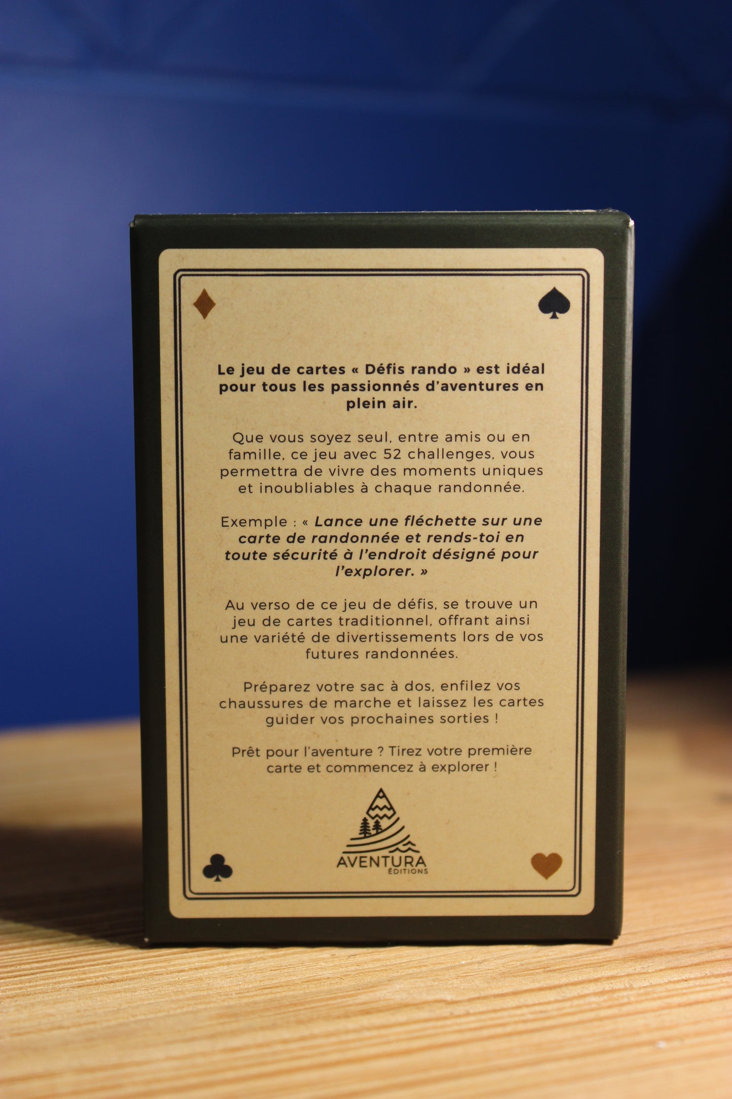 Jeux de cartes randonnée