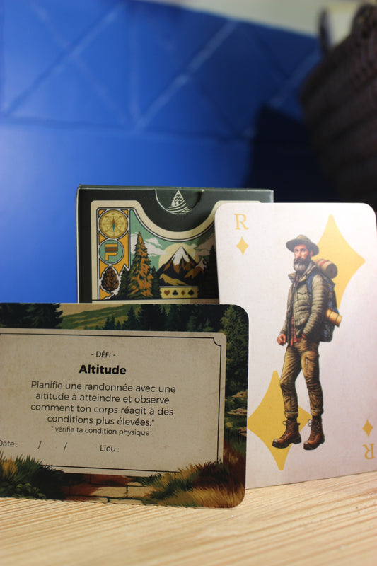 Jeux de cartes randonnée