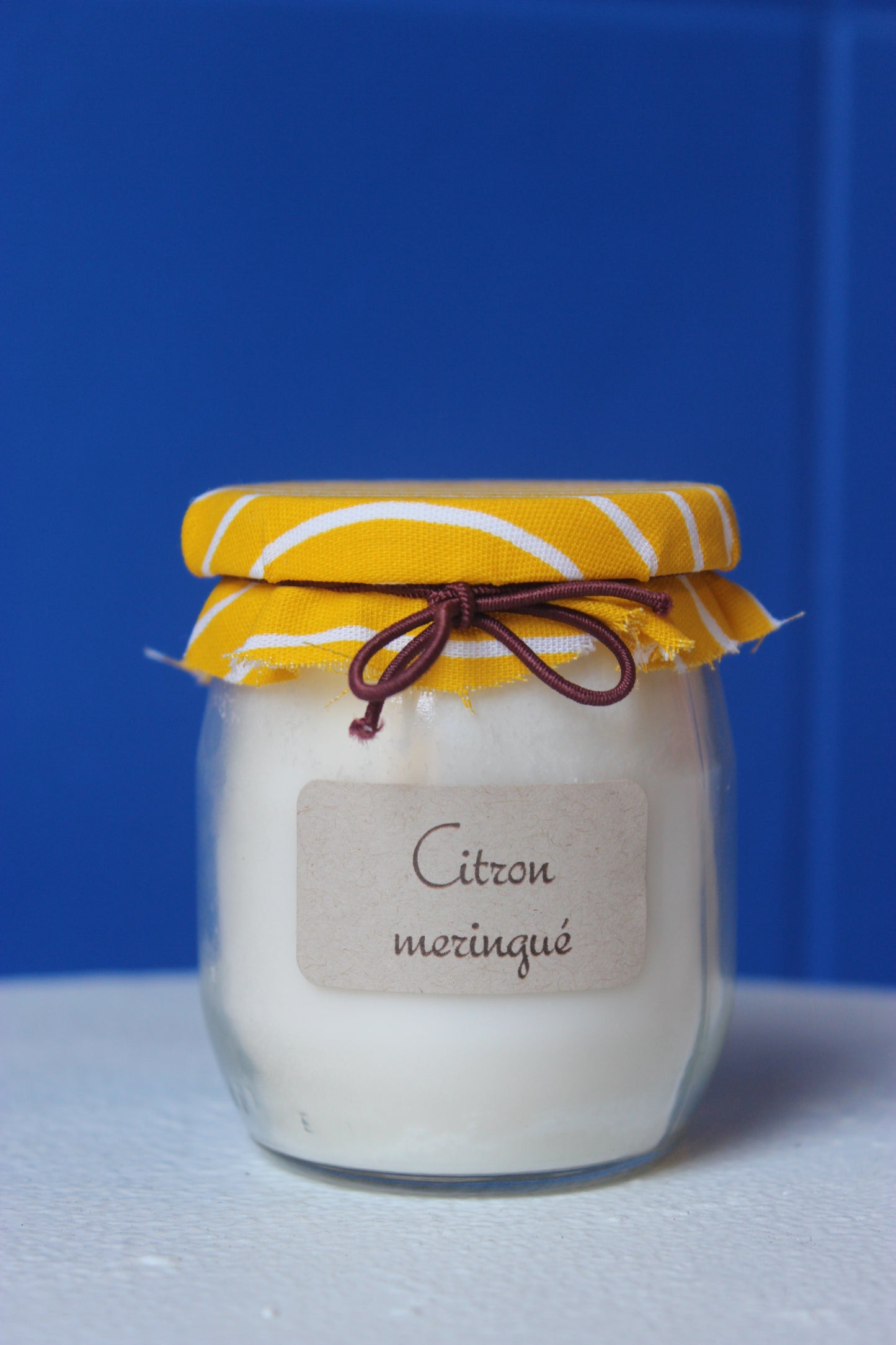 Bougie Levenez " Citron meringué "