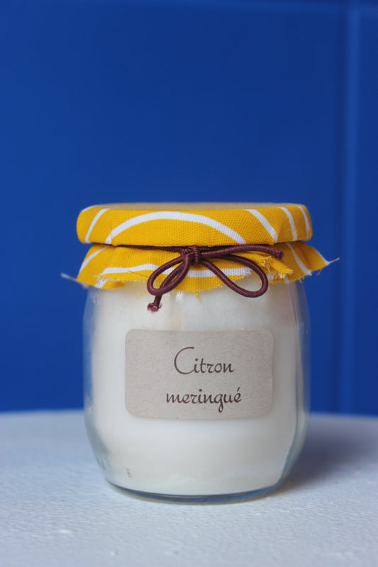 Bougie Levenez " Citron meringué "