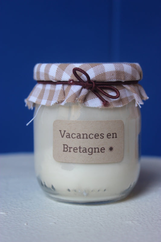 Bougie Levenez " Vacances en Bretagne "