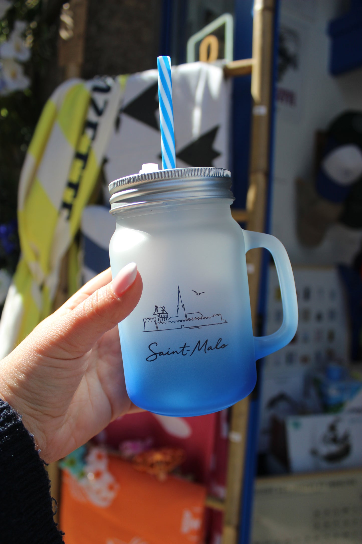 Mason jar Saint Malo
