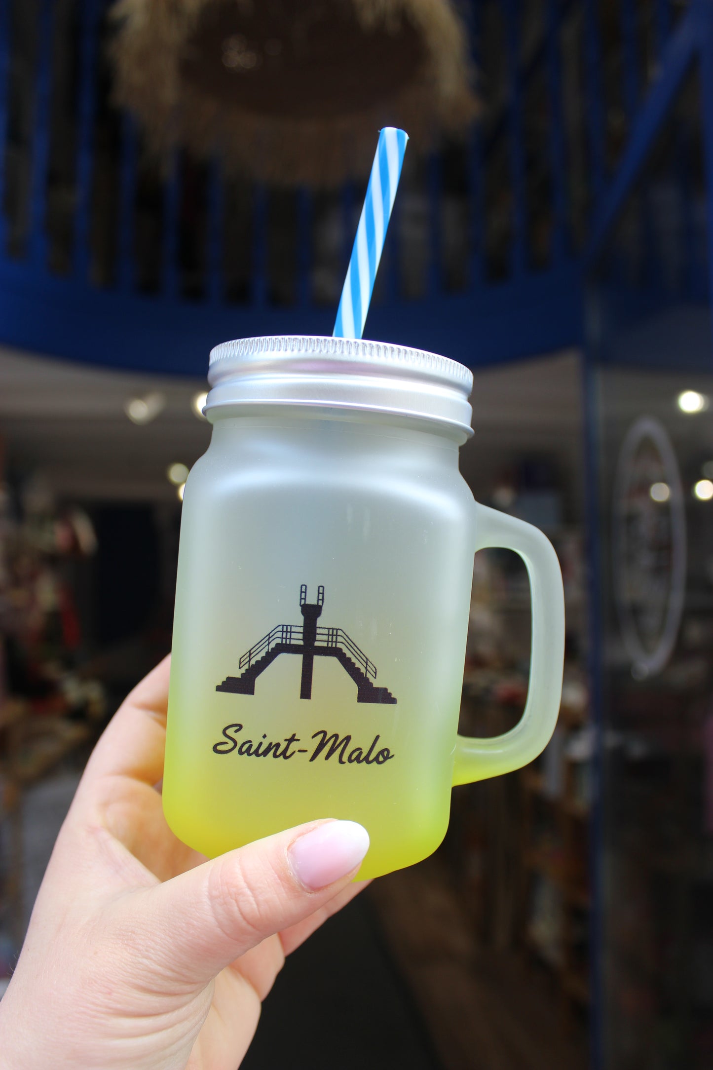 Mason jar Saint Malo