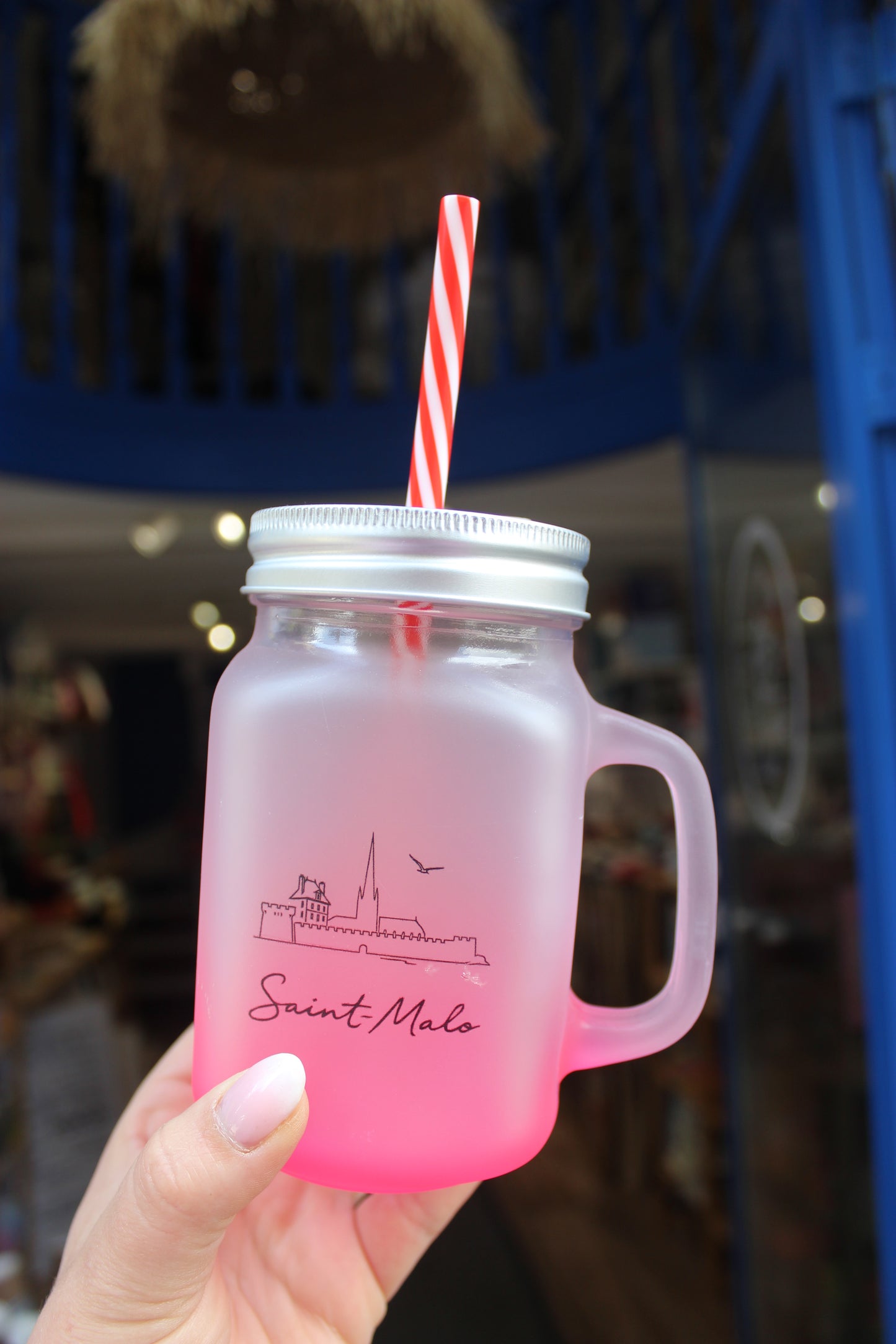 Mason jar Saint Malo