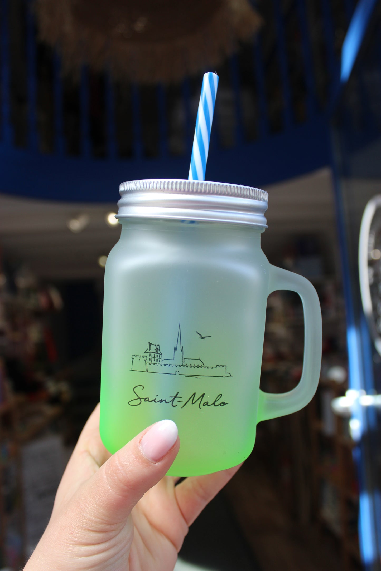 Mason jar Saint Malo