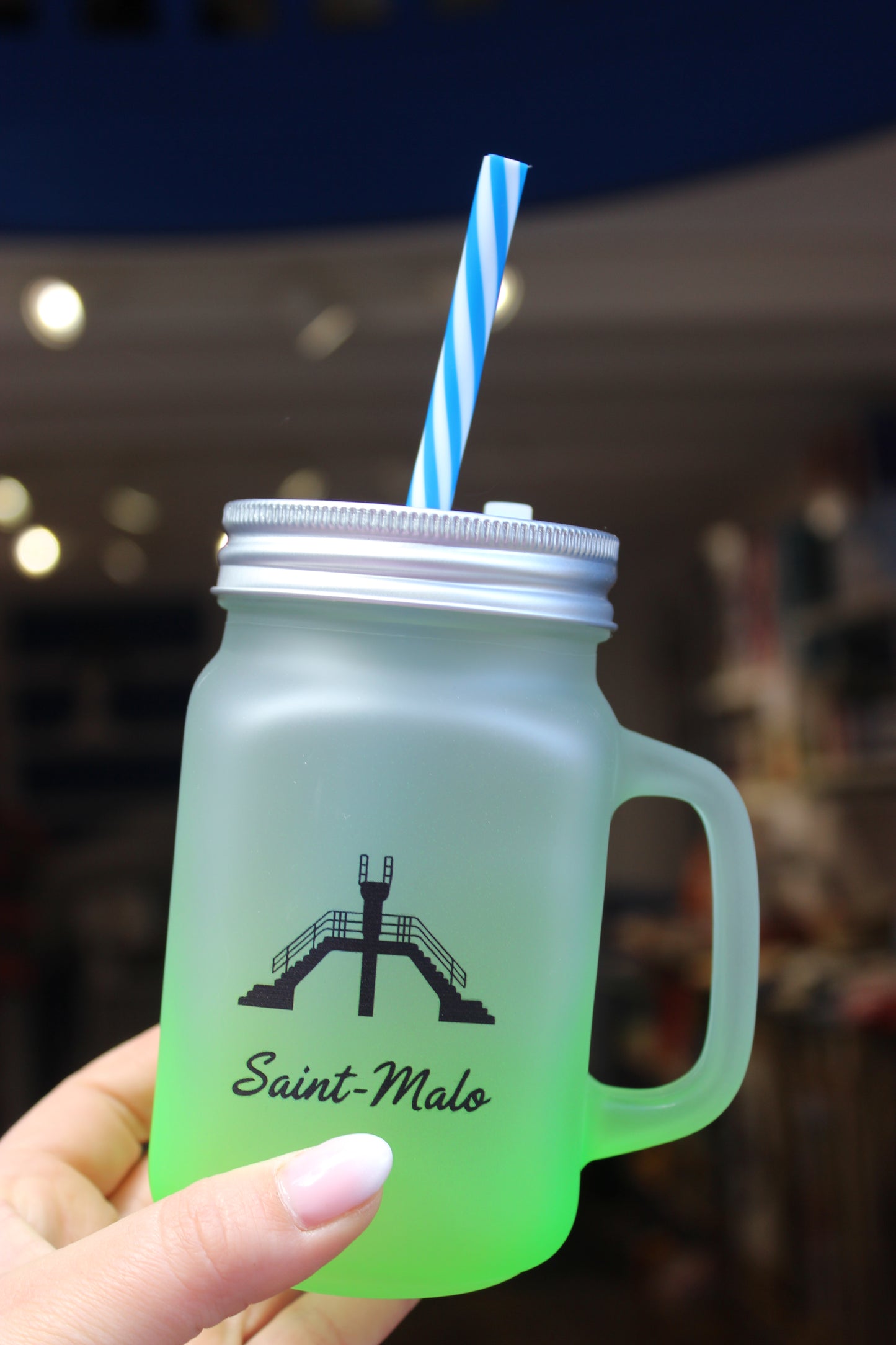 Mason jar Saint Malo