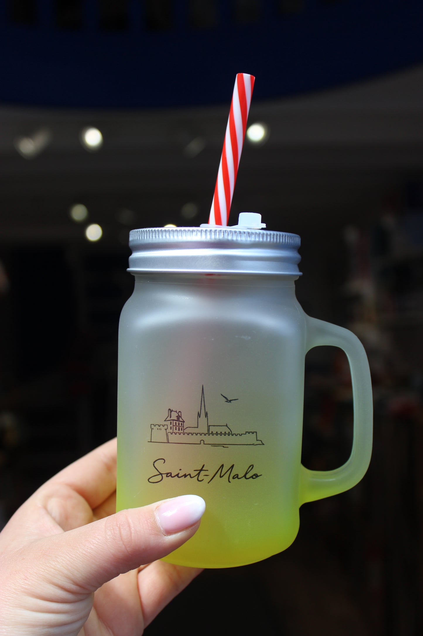 Mason jar Saint Malo