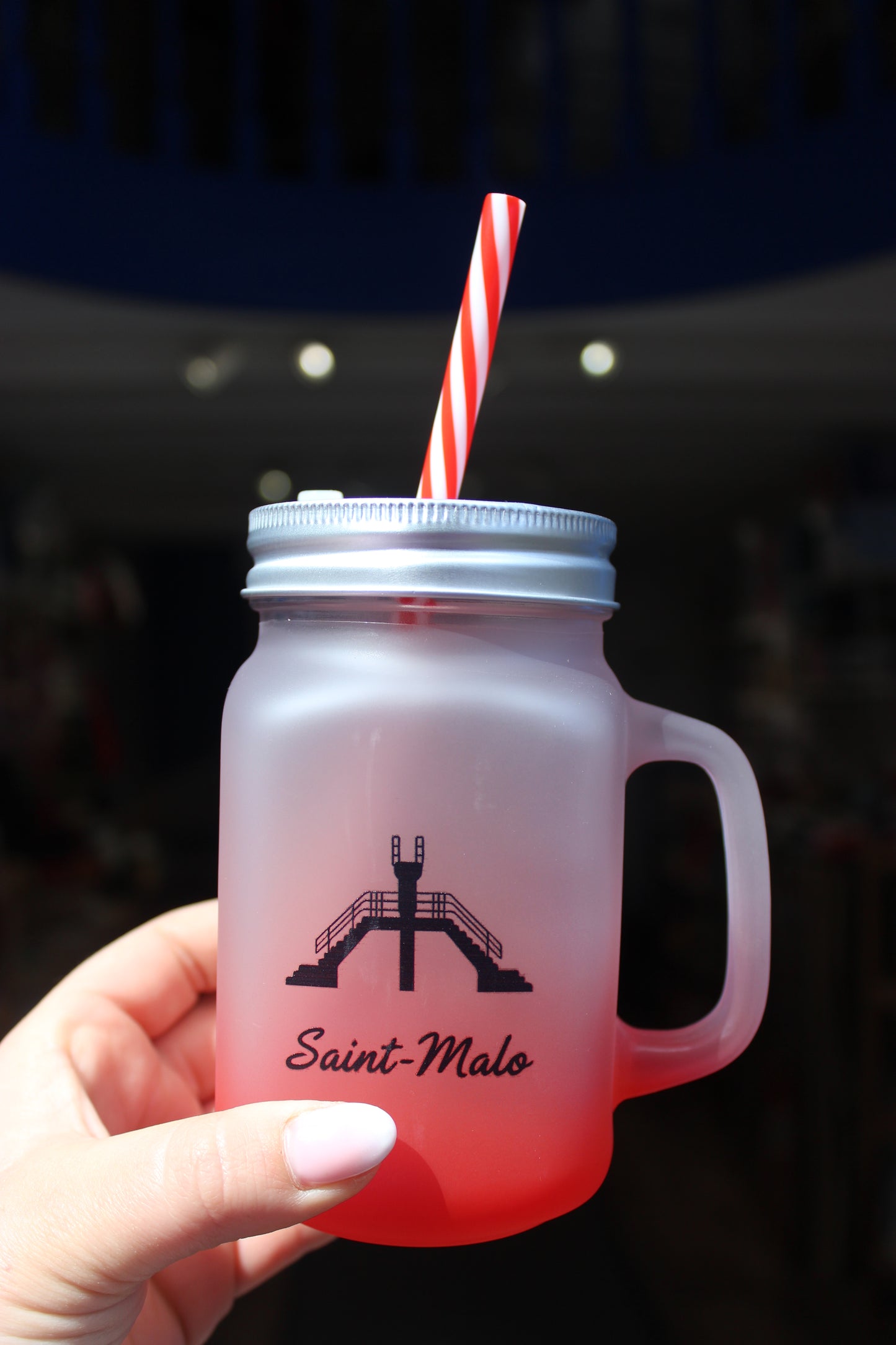 Mason jar Saint Malo