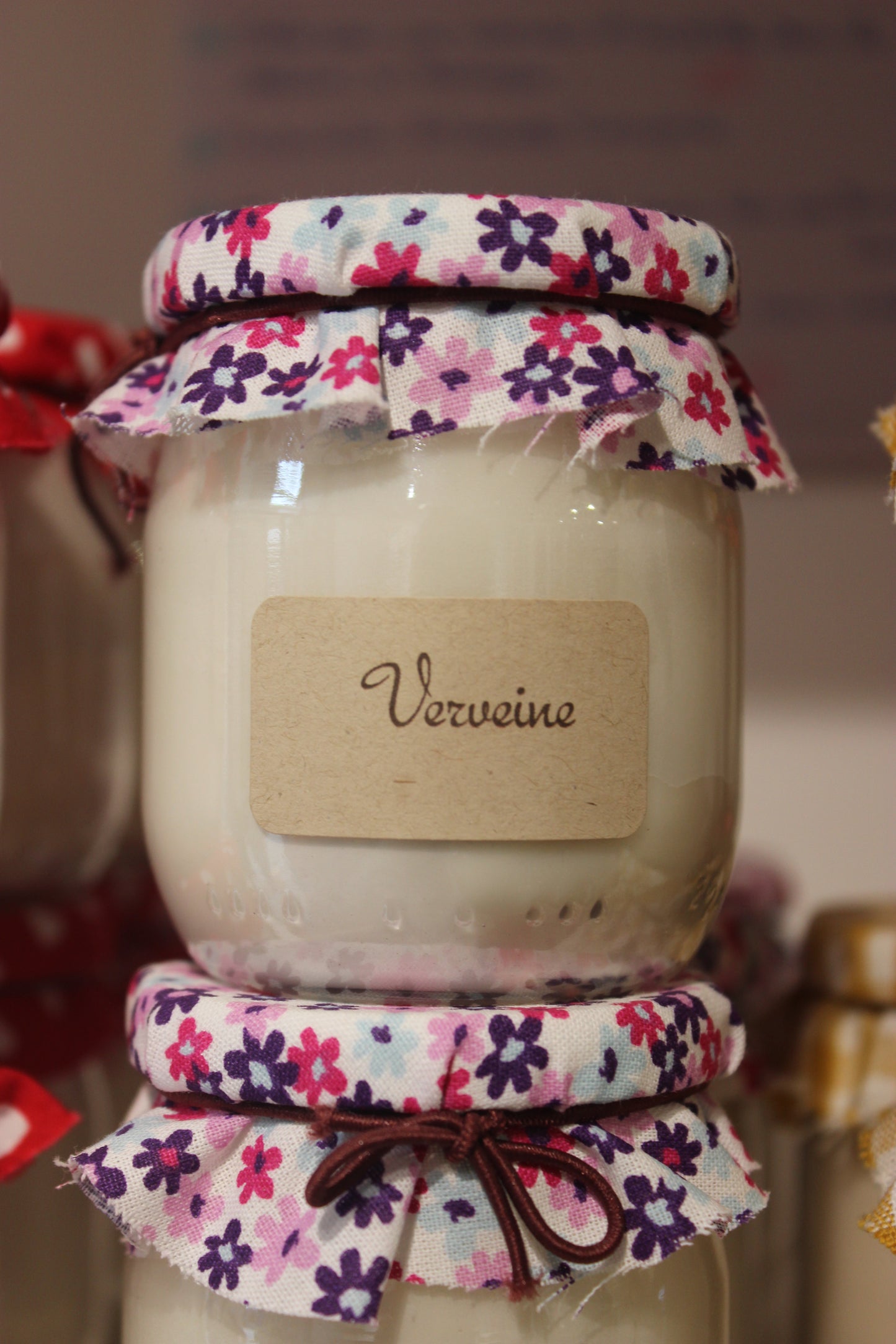 Bougie Levenez " Verveine "