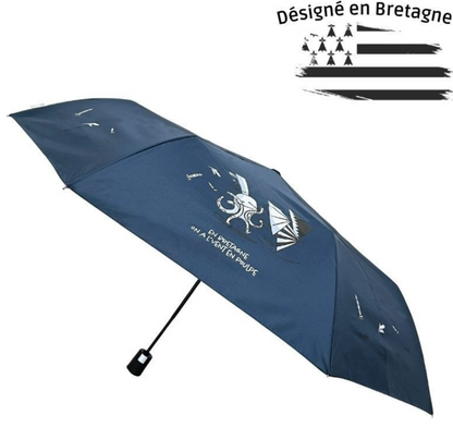 Parapluie Bretagne « Poulpe » – Un parapluie breton plein d’humour