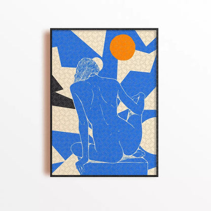 Puzzle Peau bleue