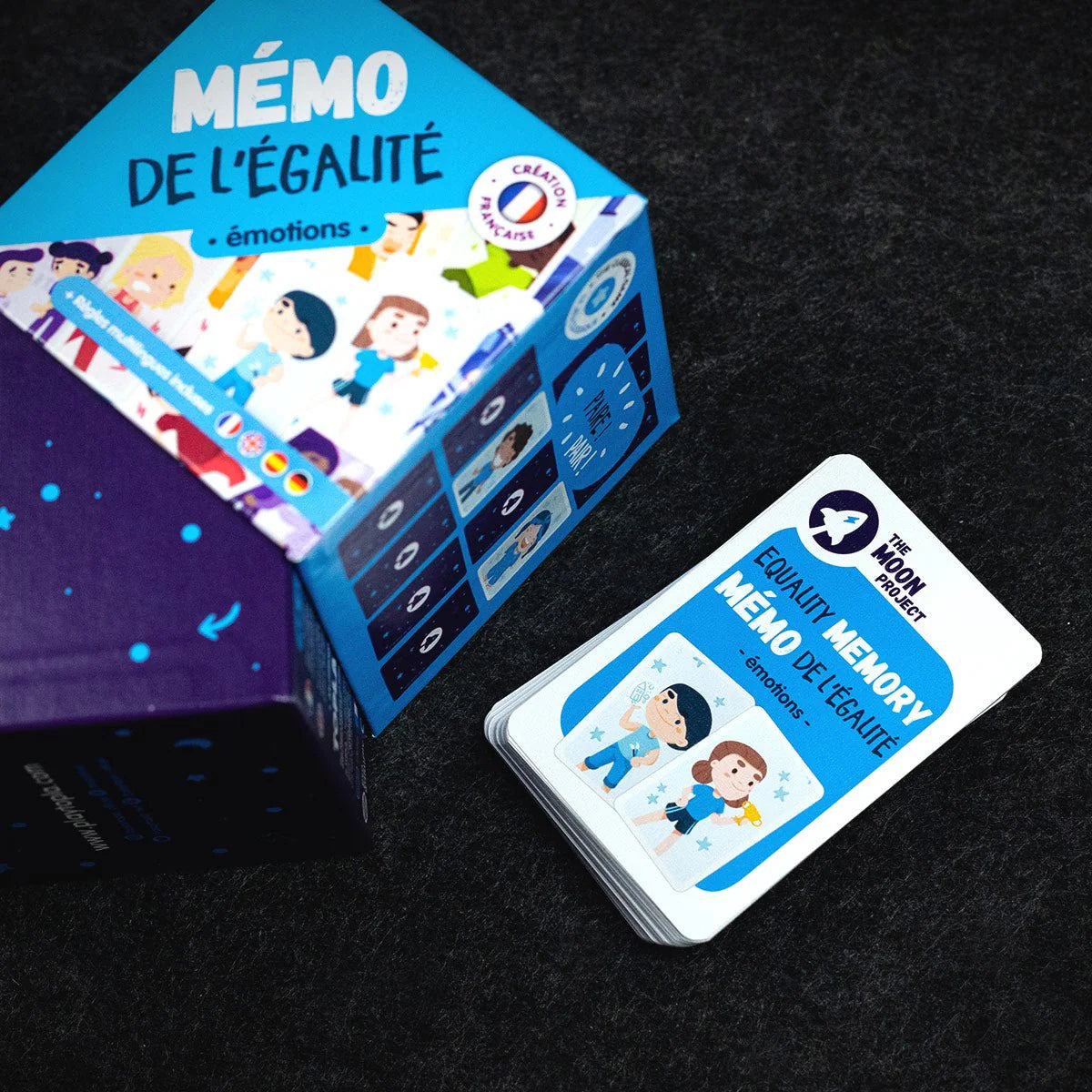 Jeux mémory de l'égalité